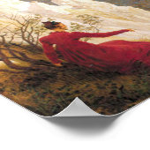 Poster Falaises de calque sur Rugen Caspar David Friedric (Coin)