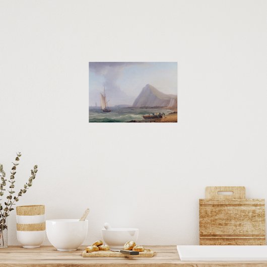 Poster Falaises de Dover (Cuisine)