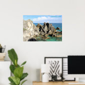 Poster Falaises de la baie de Horseshoe (Bureau à domicile)