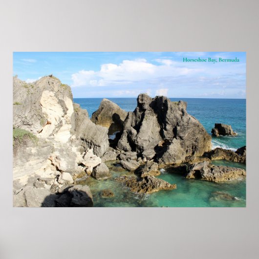 Poster Falaises de la baie de Horseshoe (Devant)
