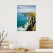 Poster Falaises de Moher, Irlande (Cuisine)