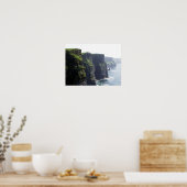 Poster Falaises de Moher Irlande (Cuisine)