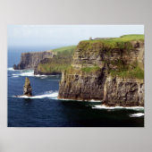 Poster Falaises de Moher Irlande (Devant)