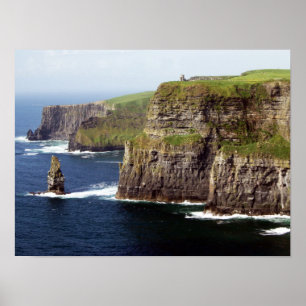 Poster Falaises de Moher Irlande
