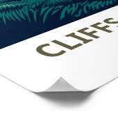 Poster Falaises de Moher Irlande Imprimer (Coin)