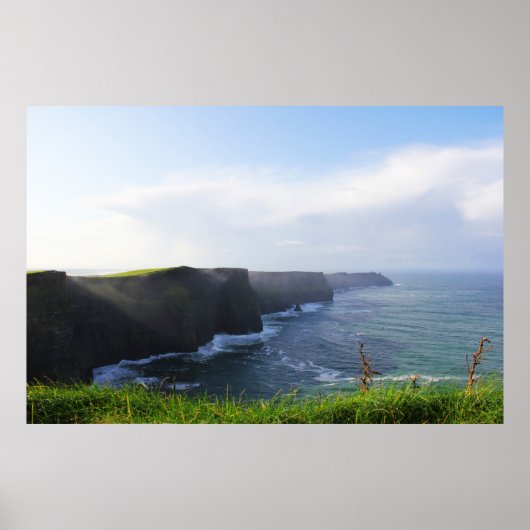 Poster Falaises de Moher - Vue Sud 3 (Devant)