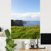 Poster Falaises de Moher - Vue Sud 5 (Bureau à domicile)