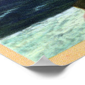 Poster Falaises De Tête De Gay, Terrain De Pêche De Basse (Coin)