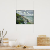 Poster Falaises en bord de mer à Trouville (Cuisine)