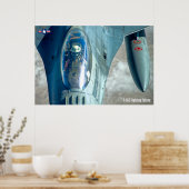 POSTER FALCON DE COMBAT F-16C (Cuisine)
