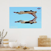 POSTER FALCON DE COMBAT F-16C (Cuisine)