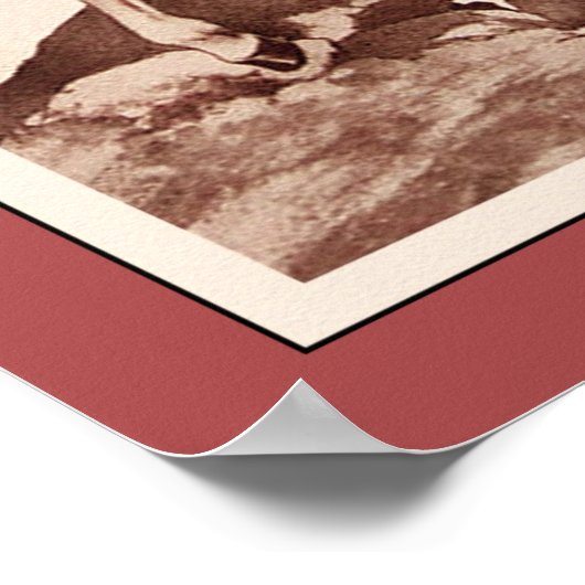 Poster Falconer Captures Cupid - 1923 par Cheri Herouard (Coin)