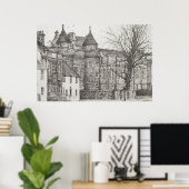 Poster Falkland Palace Scotland. 2007 (Bureau à domicile)