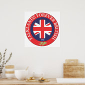 Poster Falklands Forever British (Cuisine)