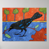 Poster Fall Crow (Devant)