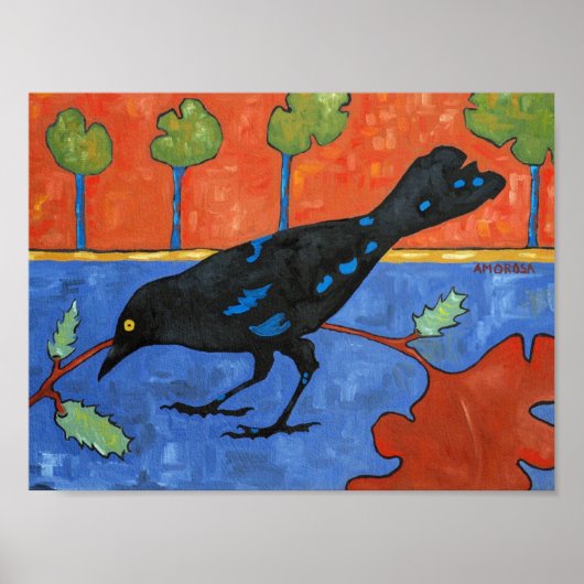 Poster Fall Crow (Devant)