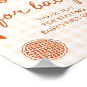 Poster Fall Cutie Pie Baby shower Livres pour Baby Game (Coin)