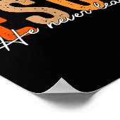 Poster Fall For Jesus He Never Leaves Leaves Autumn Chris (Coin)