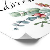 Poster Fall Help the Busy Mom-to-Be Address an Envelope (Coin)