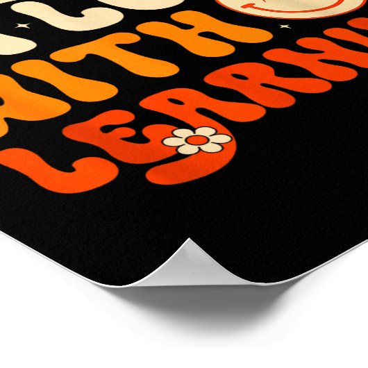 Poster Fall In Love With Learning Autum Thanksgiving Teac (Coin)