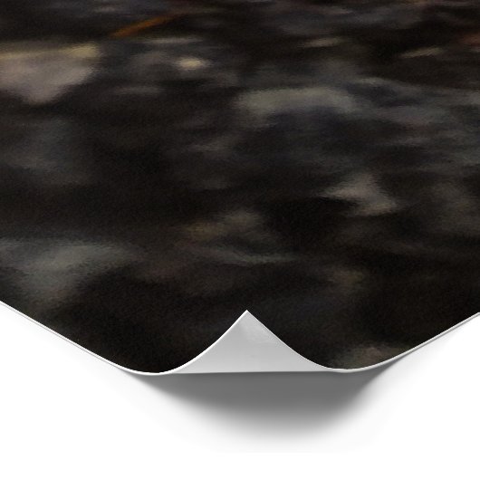 Poster Fall Leaf Bright version de l'image. Restiq. (Coin)