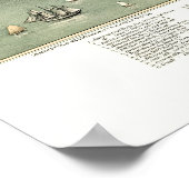 Poster Fall River, MA Carte panoramique - 1877 (Coin)