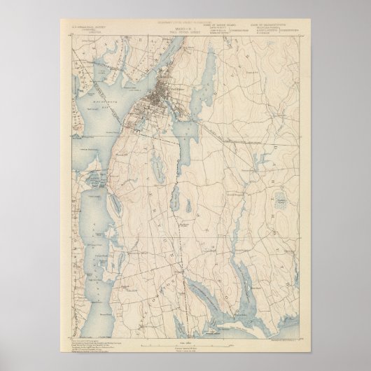 Poster Fall River, Massachusetts (Devant)