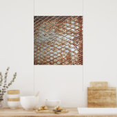 Poster Falln Rusty Grate (Cuisine)