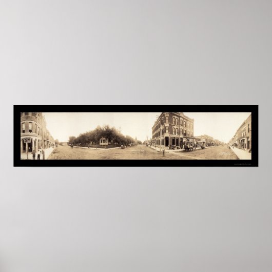 Poster Falls City, NE Photo 1908 (Devant)