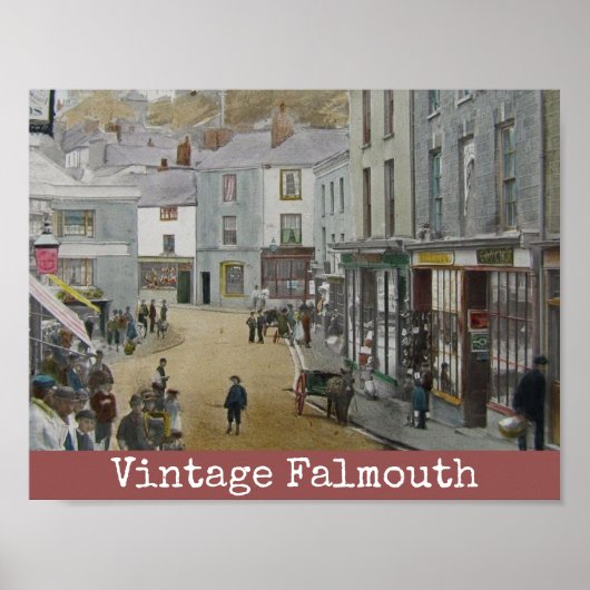  poster Falmouth (Voorkant)