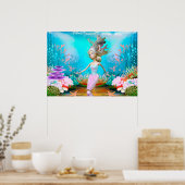 Poster Fameuse sirène (Cuisine)