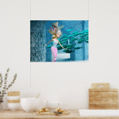 Poster Fameuse sirène (Cuisine)