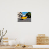 Poster Fameux Tramway deux à Budapest, Hongrie (Cuisine)