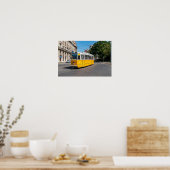 Poster Fameux Tramway deux à Budapest, Hongrie (Cuisine)