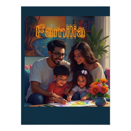 Poster Familia (Devant)