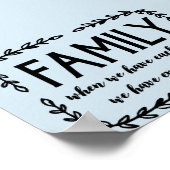 Poster Famille (Coin)