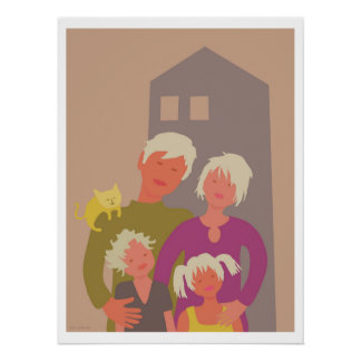 Poster Famille