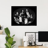 Poster Famille Benjamin Daguerreotype 1852 (Bureau à domicile)