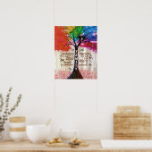 Poster Famille Comme Branches Sur Un Arbre (Cuisine)