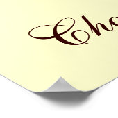 Poster Famille de canards coureurs de chocolat (Coin)