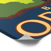 Poster Famille de castors - Bend, Oregon (Coin)