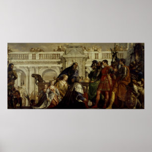 Poster Famille de Darius avant Alexandre le grand