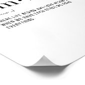 Poster Famille de définition (Coin)