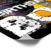 Poster Famille de jumelage de camions Monster Boy Birthda (Coin)