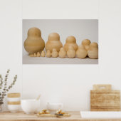 Poster famille de matrioshka (Cuisine)