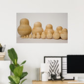 Poster famille de matrioshka (Bureau à domicile)