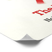 Poster Famille de Monogrammes de vacances Imprimer, Mistl (Coin)