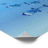 Poster Famille de poissons Info (Coin)