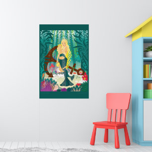 Poster Famille de sirènes (blondes claires)