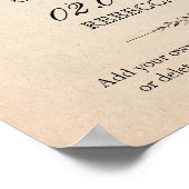 Poster Famille de trois événements importants (Coin)